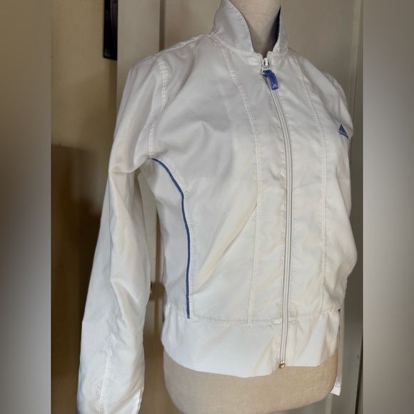 Adidas Vintage Tracksuit Jacket Windbreaker Athletic Activewear Sports Gym - Picture 10 of 10